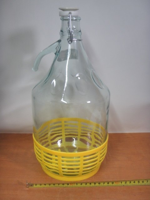 Balon w koszyku z klipsem 5l DAMA | 5518 Balon w koszyku z klipsem 5l DAMA | 5518