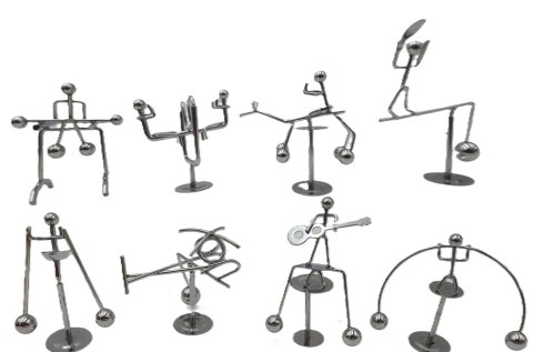 Figurka metalowa na huśtawce wahadełko Figurka metalowa na huśtawce wahadełko