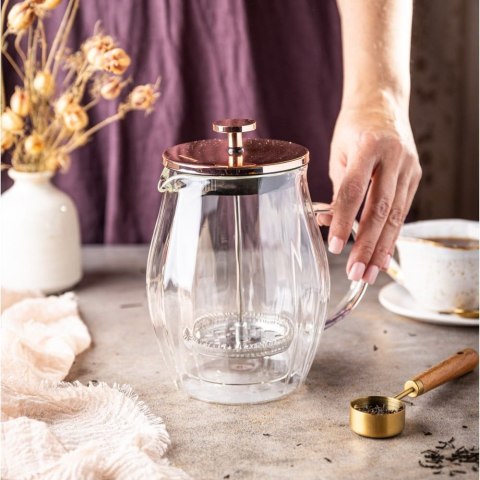 ZAPARZACZ DO KAWY HERBATY 0,60L FRENCH PRESS KLAUSBERG KB-7722 ZAPARZACZ DO KAWY HERBATY 0,60L FRENCH PRESS KLAUSBERG KB-7722