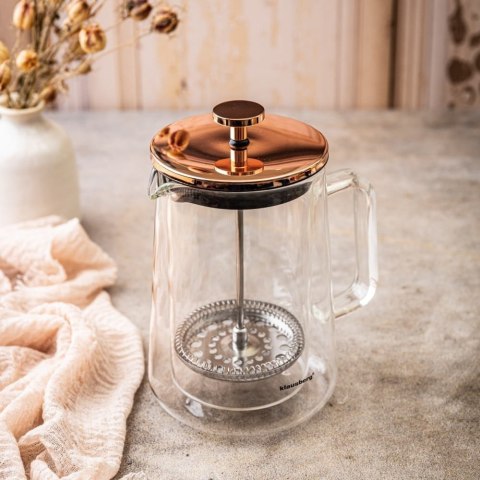 ZAPARZACZ DO KAWY HERBATY 0,60L FRENCH PRESS KLAUSBERG KB-7724 ZAPARZACZ DO KAWY HERBATY 0,60L FRENCH PRESS KLAUSBERG KB-7724