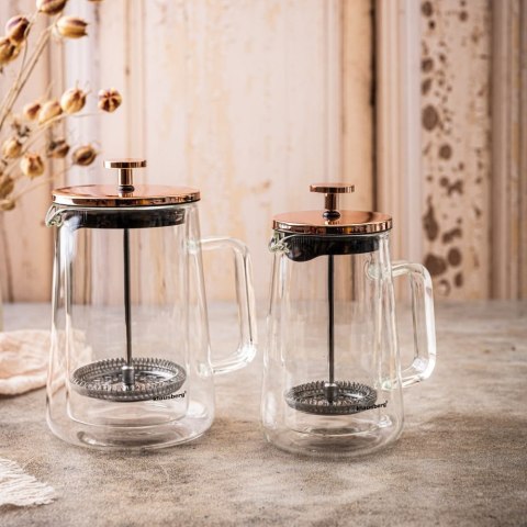 ZAPARZACZ DO KAWY HERBATY 0,60L FRENCH PRESS KLAUSBERG KB-7724 ZAPARZACZ DO KAWY HERBATY 0,60L FRENCH PRESS KLAUSBERG KB-7724