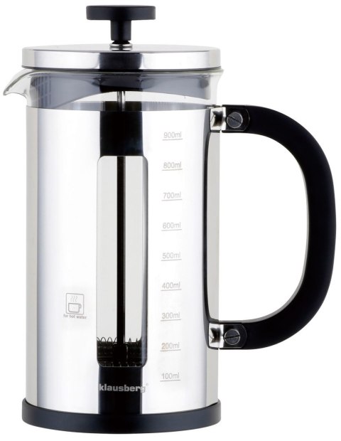 ZAPARZACZ DO KAWY I HERBATY 1.0L FRENCH PRESS KLAUSBERG KB-7703 ZAPARZACZ DO KAWY I HERBATY 1.0L FRENCH PRESS KLAUSBERG KB-7703