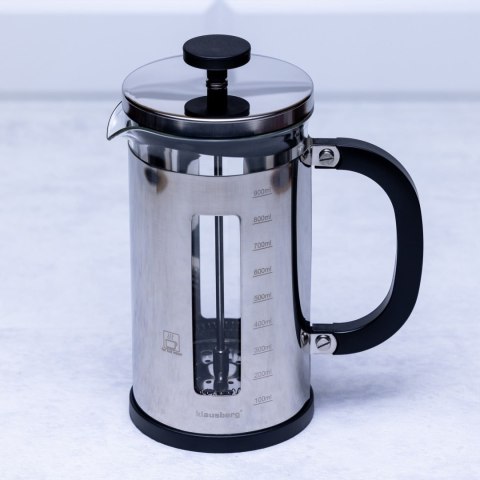 ZAPARZACZ DO KAWY I HERBATY 1.0L FRENCH PRESS KLAUSBERG KB-7703 ZAPARZACZ DO KAWY I HERBATY 1.0L FRENCH PRESS KLAUSBERG KB-7703