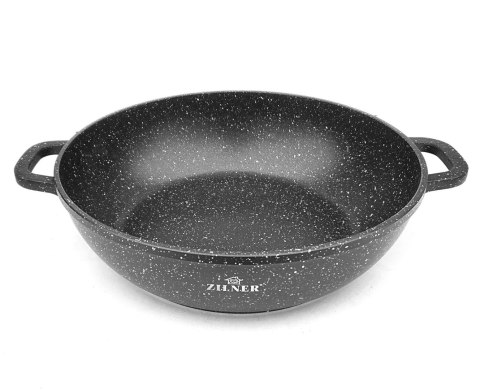 ZESTAW 2 GARNKÓW WOKÓW Z POWŁOKĄ MARMUROWĄ 28 / 32CM ZILNER ZL-8610 ZESTAW 2 GARNKÓW WOKÓW Z POWŁOKĄ MARMUROWĄ 28 / 32CM ZILNER ZL-8610