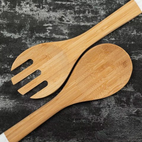 ZESTAW 2 ŁYŻEK Z DREWNA BAMBUSOWEGO KINGHOFF KH-1687 ZESTAW 2 ŁYŻEK Z DREWNA BAMBUSOWEGO KINGHOFF KH-1687