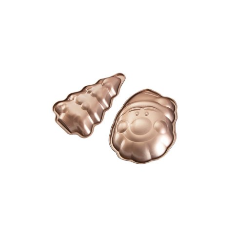 ZESTAW 2 ŚWIĄTECZNYCH FOREMEK DO PIECZENIA CIASTEK BERLINGER HAUS ROSE GOLD BH-6948 ZESTAW 2 ŚWIĄTECZNYCH FOREMEK DO PIECZENIA CIASTEK BERLINGER HAUS ROSE GOLD BH-6948