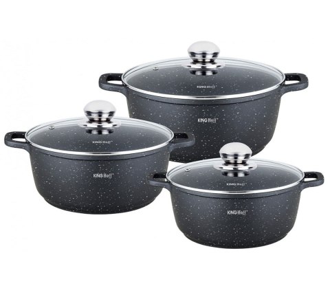 ZESTAW 3 GARNKÓW 2,3 , 4,5 , 6.5L KINGHOFF KH-1606 ZESTAW 3 GARNKÓW 2,3 , 4,5 , 6.5L KINGHOFF KH-1606