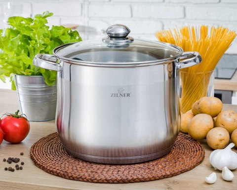 ZESTAW 3 GARNKÓW GASTRONOMICZNYCH 16 20 23L ZILNER ZL-7352 ZESTAW 3 GARNKÓW GASTRONOMICZNYCH 16 20 23L ZILNER ZL-7352