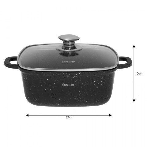 ZESTAW 3 GARNKÓW KWADRATOWYCH 2,8 , 4,4 , 6.5L KINGHOFF KH-1607 ZESTAW 3 GARNKÓW KWADRATOWYCH 2,8 , 4,4 , 6.5L KINGHOFF KH-1607