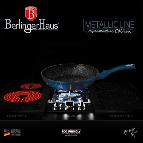 ZESTAW 3 PATELNI GRANITOWYCH 20/24/28CM BERLINGER HAUS METALLIC AQUAMARINE BH-6140 ZESTAW 3 PATELNI GRANITOWYCH 20/24/28CM BERLINGER HAUS METALLIC AQUAMARINE BH-6140