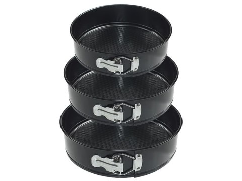 ZESTAW 3 TORTOWNIC BLASZANYCH NON-STICK KiNGHOFF KH-4200 ZESTAW 3 TORTOWNIC BLASZANYCH NON-STICK KiNGHOFF KH-4200