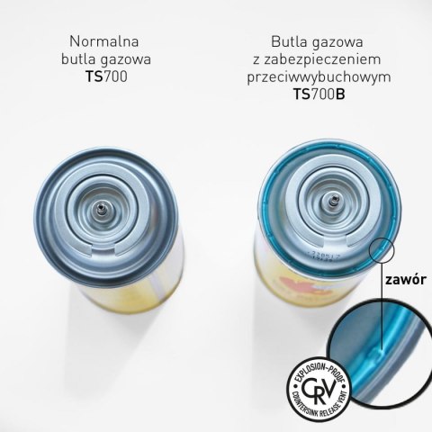 ZESTAW 4 GAZÓW / NABOJE GAZOWE / PRZECIWYBUCHOWY SYSTEM CRV / KARTUSZ 227g / TYP MSF-1a TIROSS TS-700B-4 ZESTAW 4 GAZÓW / NABOJE GAZOWE / PRZECIWYBUCHOWY SYSTEM CRV / KARTUSZ 227g / TYP MSF-1a TIROSS TS-700B-4