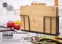 ZESTAW 4 KUCHENNYCH DESEK DO KROJENIA Z DREWNA BAMBUSOWEGO KONIGHOFFER CEDAR KG-7967