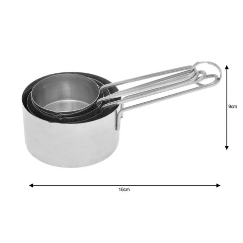ZESTAW 4 MIAREK KUCHENNYCH KiNGHOFF KH-1494 ZESTAW 4 MIAREK KUCHENNYCH KiNGHOFF KH-1494