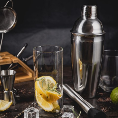 ZESTAW BARMAŃSKI DO DRINKÓW KOKTAJLI 13-ELE SHAKER SREBRNY KLAUSBERG KB-7654 ZESTAW BARMAŃSKI DO DRINKÓW KOKTAJLI 13-ELE SHAKER SREBRNY KLAUSBERG KB-7654