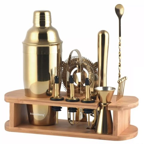 ZESTAW BAROWY 16 ELEMENTÓW SHAKER KLAUSBERG KB-7583 ZŁOTY ZESTAW BAROWY 16 ELEMENTÓW SHAKER KLAUSBERG KB-7583 ZŁOTY