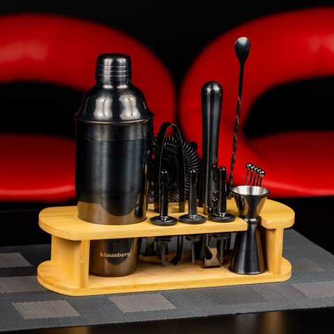 ZESTAW BAROWY 16 ELEMENTÓW SHAKER KLAUSBERG KB-7584 GRAFITOWY ZESTAW BAROWY 16 ELEMENTÓW SHAKER KLAUSBERG KB-7584 GRAFITOWY