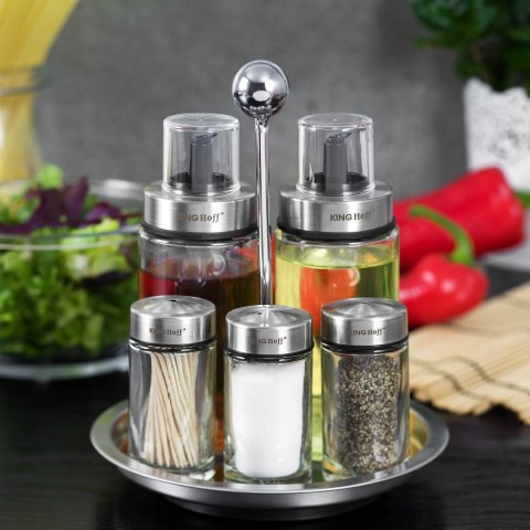 ZESTAW DO PRZYPRAW 6 EL. PRZYPRAWNIK KINGHOFF KH-1648 ZESTAW DO PRZYPRAW 6 EL. PRZYPRAWNIK KINGHOFF KH-1648