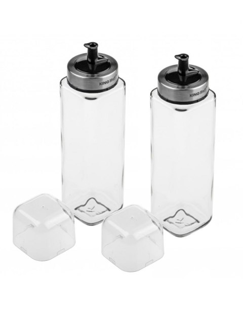 ZESTAW DOZOWNIKÓW DO OLEJU I PRZYPRAW W PŁYNIE 270ML 2 EL. KINGHOFF KH-1645 ZESTAW DOZOWNIKÓW DO OLEJU I PRZYPRAW W PŁYNIE 270ML 2 EL. KINGHOFF KH-1645