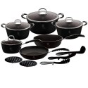 ZESTAW GARNKÓW 15 EL. BERLINGER HAUS BLACK PROFESSIONAL LINE BH-6129