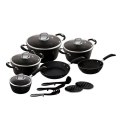 ZESTAW GARNKÓW 15 EL. BERLINGER HAUS BLACK PROFESSIONAL LINE BH-6129