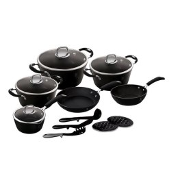 ZESTAW GARNKÓW 15 EL. BERLINGER HAUS BLACK PROFESSIONAL LINE BH-6129
