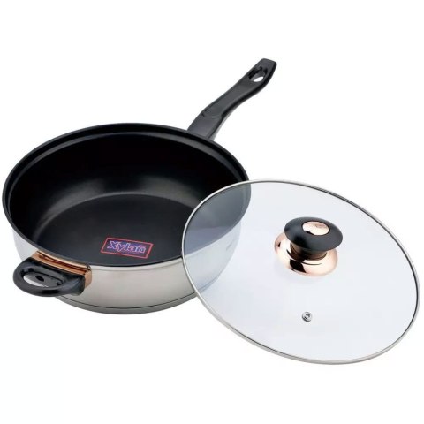 ZESTAW GARNKÓW STALOWYCH 12 EL. KINGHOFF KH-1767 ROSEGOLD ZESTAW GARNKÓW STALOWYCH 12 EL. KINGHOFF KH-1767 ROSEGOLD