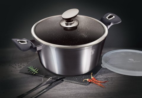 ZESTAW GARNKÓW Z POWŁ. GRANITOWĄ 10 EL. BERLINGER HAUS Carbon Pro BH-6917 ZESTAW GARNKÓW Z POWŁ. GRANITOWĄ 10 EL. BERLINGER HAUS Carbon Pro BH-6917