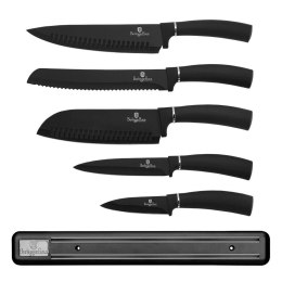 ZESTAW NOŻY 6 ELE. BERLINGER HAUS BLACK SILVER BH-2536A