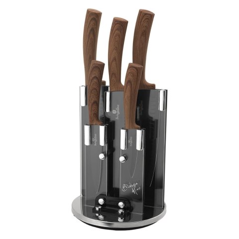 ZESTAW NOŻY 6 ELE. BERLINGER HAUS EBONY ROSEWOOD BH-2530 ZESTAW NOŻY 6 ELE. BERLINGER HAUS EBONY ROSEWOOD BH-2530