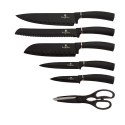 ZESTAW NOŻY 7 EL. BERLINGER HAUS BLACK ROSE GOLD BH-2422