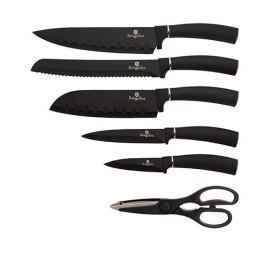ZESTAW NOŻY 7 EL. BERLINGER HAUS BLACK ROSE GOLD BH-2422
