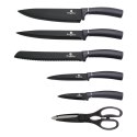 ZESTAW NOŻY 7 ELE. BERLINGER HAUS CARBON PRO BH-2600