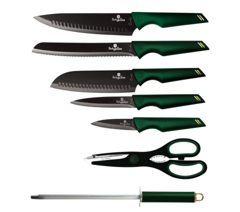 ZESTAW NOŻY 8 ELE. BERLINGER HAUS BLACK EMERALD BH-2690 ZESTAW NOŻY 8 ELE. BERLINGER HAUS BLACK EMERALD BH-2690