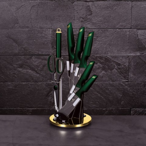ZESTAW NOŻY 8 ELE. BERLINGER HAUS BLACK EMERALD BH-2690 ZESTAW NOŻY 8 ELE. BERLINGER HAUS BLACK EMERALD BH-2690