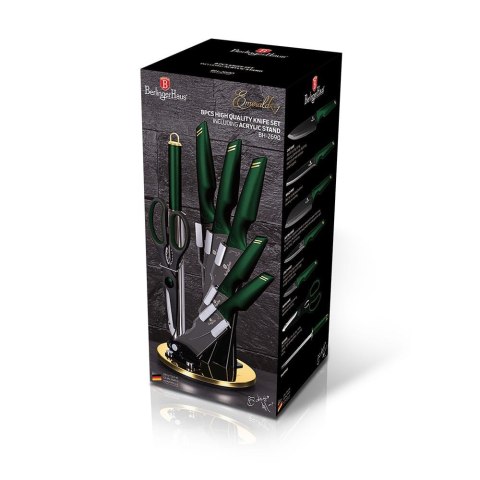 ZESTAW NOŻY 8 ELE. BERLINGER HAUS BLACK EMERALD BH-2690 ZESTAW NOŻY 8 ELE. BERLINGER HAUS BLACK EMERALD BH-2690