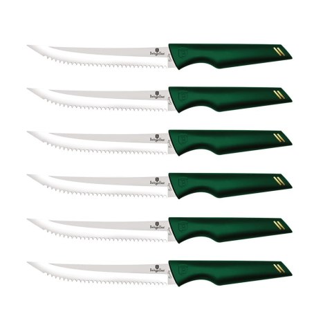 ZESTAW NOŻY DO STEKÓW LUB PIZZY 6 EL. BERLINGER HAUS EMERALD BH-2785 ZESTAW NOŻY DO STEKÓW LUB PIZZY 6 EL. BERLINGER HAUS EMERALD BH-2785