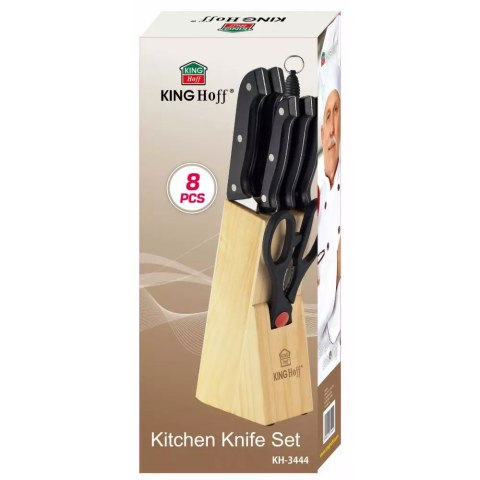 ZESTAW NOŻY KUCHENNYCH 8 ELE. KiNGHOFF KH-3444 ZESTAW NOŻY KUCHENNYCH 8 ELE. KiNGHOFF KH-3444