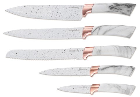 ZESTAW NOŻY KUCHENNYCH W BLOKU 5 EL. KLAUSBERG KB-7769 ZESTAW NOŻY KUCHENNYCH W BLOKU 5 EL. KLAUSBERG KB-7769