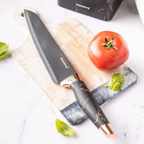 ZESTAW NOŻY KUCHENNYCH W BLOKU 6 EL. KLAUSBERG KB-7770 ZESTAW NOŻY KUCHENNYCH W BLOKU 6 EL. KLAUSBERG KB-7770