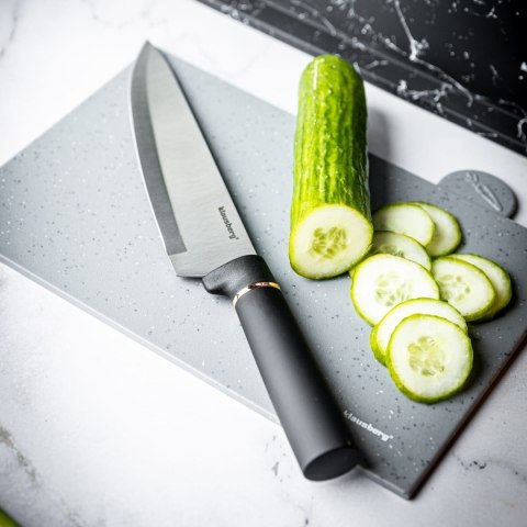 ZESTAW NOŻY KUCHENNYCH W BLOKU Z DESKAMI DO KROJENIA 10-EL. KLAUSBERG KB-7834 ZESTAW NOŻY KUCHENNYCH W BLOKU Z DESKAMI DO KROJENIA 10-EL. KLAUSBERG KB-7834