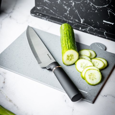 ZESTAW NOŻY KUCHENNYCH W BLOKU Z DESKAMI DO KROJENIA 10-EL. KLAUSBERG KB-7834 ZESTAW NOŻY KUCHENNYCH W BLOKU Z DESKAMI DO KROJENIA 10-EL. KLAUSBERG KB-7834