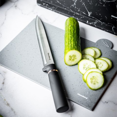 ZESTAW NOŻY KUCHENNYCH W BLOKU Z DESKAMI DO KROJENIA 10-EL. KLAUSBERG KB-7834 ZESTAW NOŻY KUCHENNYCH W BLOKU Z DESKAMI DO KROJENIA 10-EL. KLAUSBERG KB-7834
