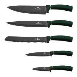 ZESTAW NOŻY NA STOJAKU MAGNETYCZNYM 6 EL. BERLINGER HAUS EMERALD BH-2518