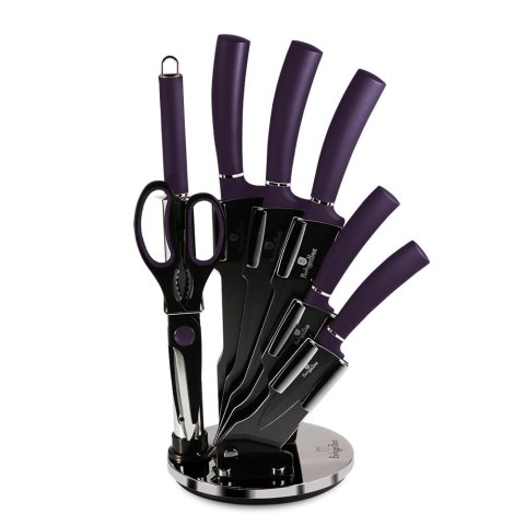 ZESTAW NOŻY W BLOKU 8 EL. BERLINGER HAUS PURPLE ECLIPSE BH-2560 ZESTAW NOŻY W BLOKU 8 EL. BERLINGER HAUS PURPLE ECLIPSE BH-2560