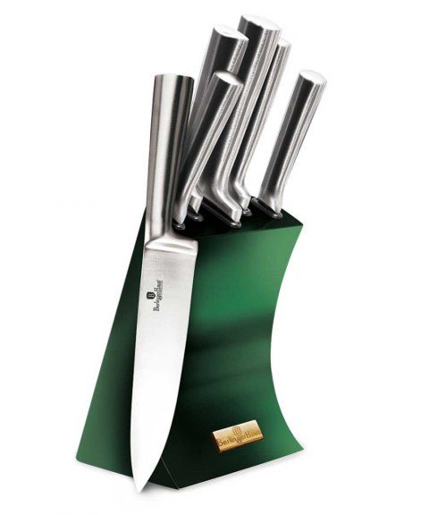 ZESTAW NOŻY W STOJAKU BERLINGER HAUS EMERALD METALLIC LINE BH-2448 ZESTAW NOŻY W STOJAKU BERLINGER HAUS EMERALD METALLIC LINE BH-2448