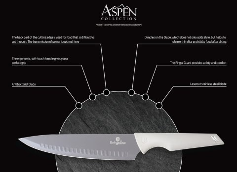 ZESTAW NOŻY Z DESKĄ 6 EL. BERLINGER HAUS ASPEN BH-2838 ZESTAW NOŻY Z DESKĄ 6 EL. BERLINGER HAUS ASPEN BH-2838