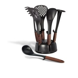 ZESTAW PRZYBORÓW KUCHENNYCH 7 EL. BERLINGER HAUS EBONY ROSEWOOD BH-6229