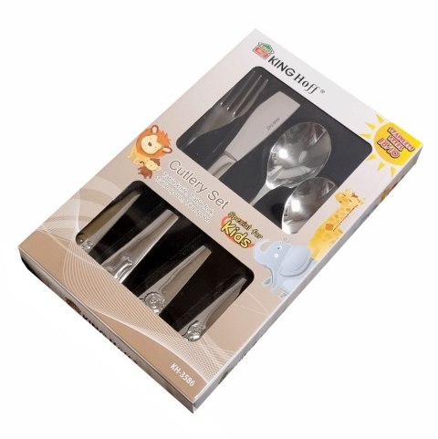 ZESTAW SZTUĆCÓW DLA DZIECI 4 EL. 18/10 KINGHOFF KH-3586 ZESTAW SZTUĆCÓW DLA DZIECI 4 EL. 18/10 KINGHOFF KH-3586