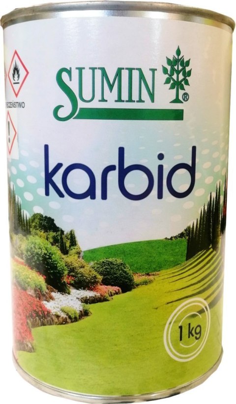 Karbid - Środek Odstraszający Krety i Nornice 1kg SUMIN (R) Karbid - Środek Odstraszający Krety i Nornice 1kg SUMIN (R)